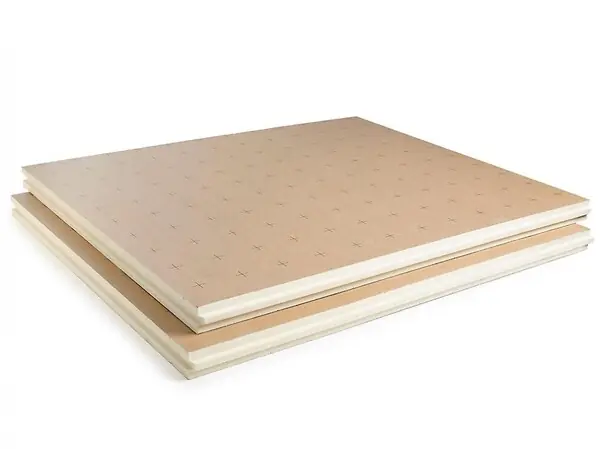 Offre Spéciale Dalle PU plancher chauffant Epaisseur 61 mm 1200x1000 R2,80 Paquet de 8,40 m² (7 dalles) RECTICEL