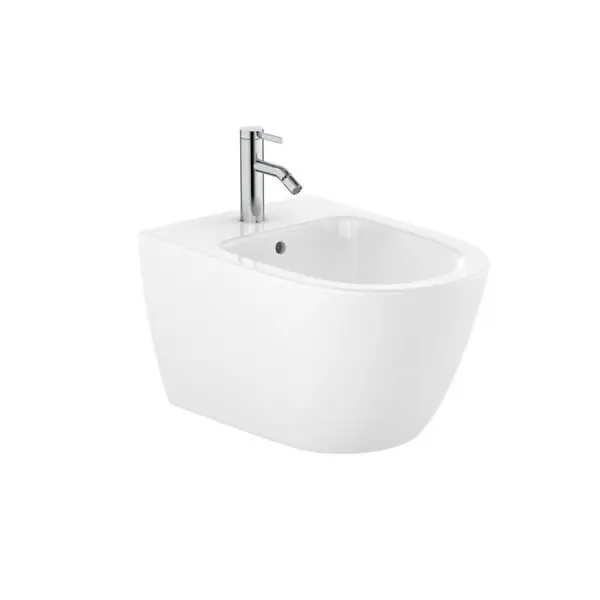 Prix Bas Roca by SIKO Bidet suspendu 42x36 cm céramique, vidage arrière, blanc (A357685000)