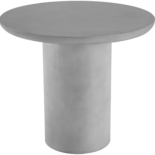 Table de jardin ronde résistante aux intempéries 86,5x75,5cm TECTAKE Super Prix