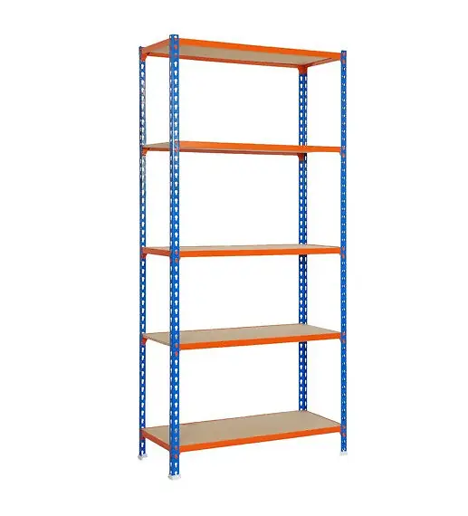 Nouveauté Simon Rack - Etagère 2000x1100x500mm bleu/orange charge 150Kg - MADERCLICK SUPERPLUS 5/500 SIMONRACK