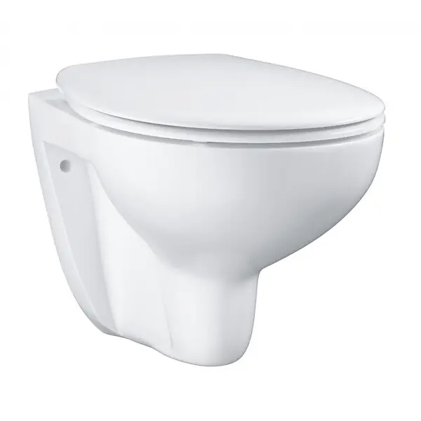 Offre Du Jour Bau Ceramic WC suspendu sans bride, blanc alpin (39351000/BP) GROHE