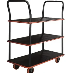 Retour Gratuit Servante standard 120kg 3 plateaux - STOCKMAN - SED3