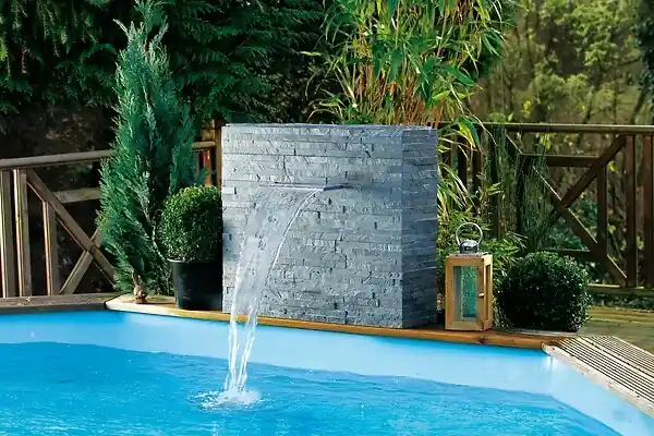 Cascade pour piscine acrylique Niagara LED 60 cm UBBINK PIS Offre Limitée