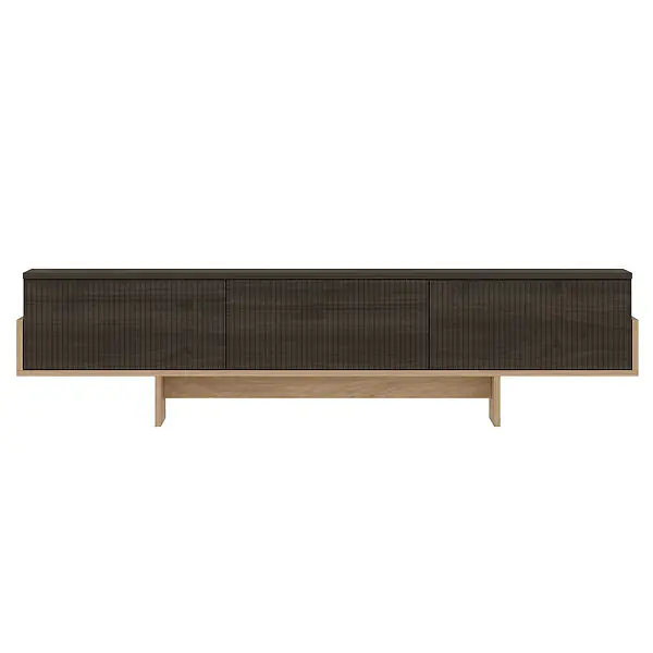 Meuble TV en bois "Hege" - 180 x 30 x 44 cm - Marron HABITAT ET JARDIN Retour Gratuit