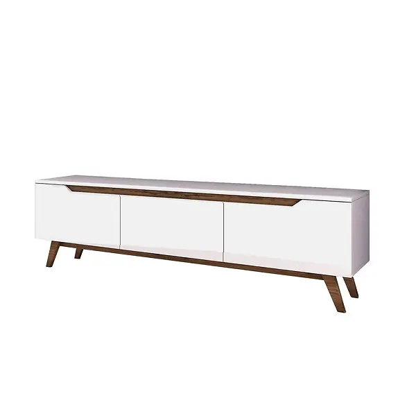 Prix Cassé Meuble TV en bois "Digi" - 180 x 35 x 48 cm - Marron HABITAT ET JARDIN