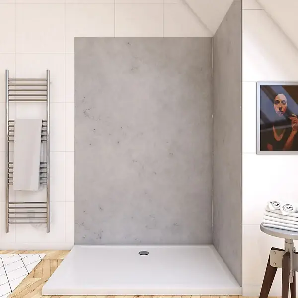 Haute Qualité Panneau mural douche - Placage pierre - Homestone - 120x210 AURLANE