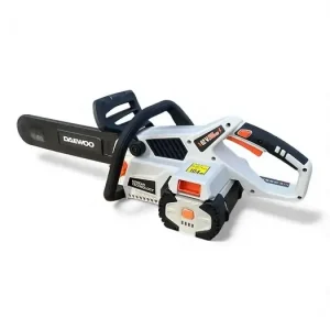 Certifié PACK Tronçonneuse électrique 62V DAEWOO 40 cm avec batterie 2,5 Ah et chargeur - DALCS62BL-16