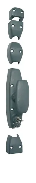 Vente Directe Crémone classique pour porte cochère diamètre 18 RY180 finition apprêt bouton standard - JARDINIER MASSARD - J041605 J.MASSARD