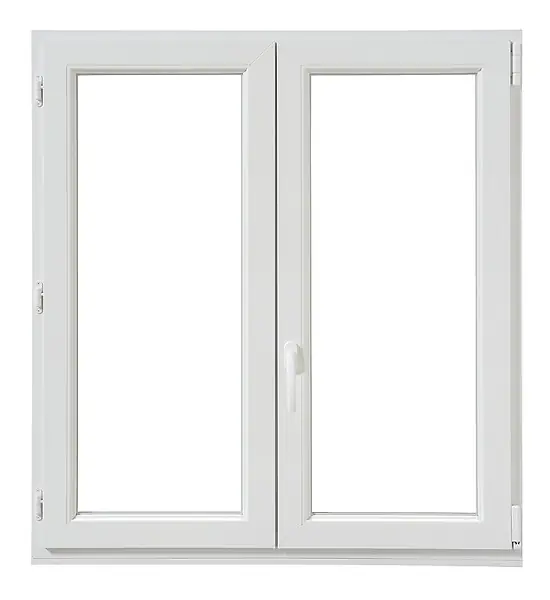 Fenêtre 2 vantaux double vitrage PVC - Blanc - 115x90cm NEOBAIE Offre Spéciale