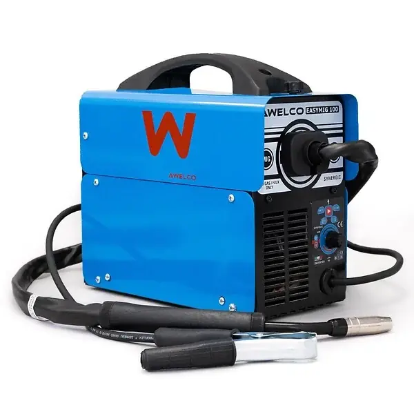 Poste à souder Mig sans gas - Régulation automatique Soudage acier Easymig 100 AWELCO Dernier Modèle