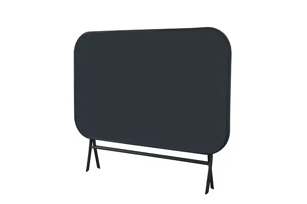 Salon de jardin - Acier - Gris anthracite - 4 personnes Vente Flash