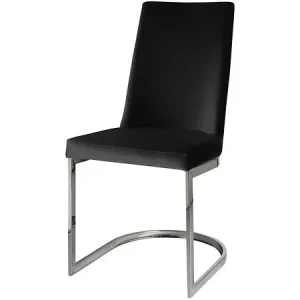 Chaise " Round " - Noir - Lot de 2 HABITAT ET JARDIN Dernière Chance
