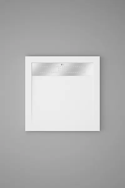 Receveur douche résine blanc - 90x90cm ESSEBAGNO Prix Réduit