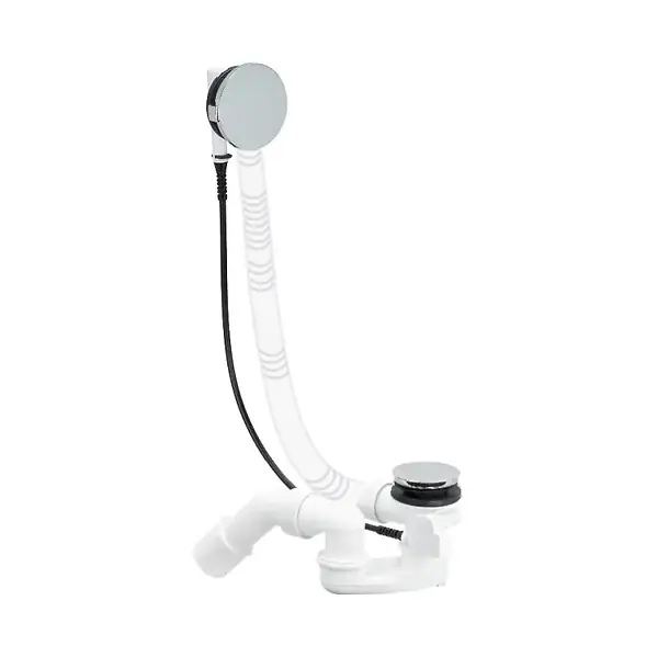 Commander Vite Villeroy & Boch Vidage et trop plein de baignoire allongé chrome VILLEROY ET BOCH