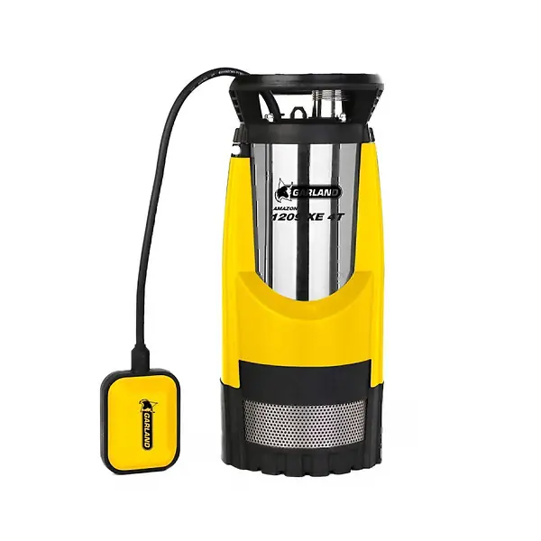 Acheter En Ligne Pompe submersible GARLAND AMAZON 1209 XE4T-V20 Jaune