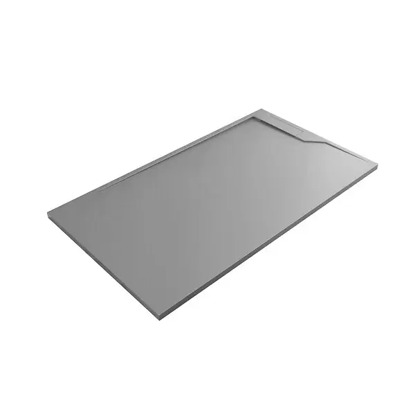 Receveur de douche Riva 100x90cm gris clair KINDFORD Commander Vite