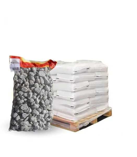 Paillage minéral Galet marbre pigat 25-40mm, 10 sac de 20 kg - F-PAI077-10x20 RACINE Quantité Limitée