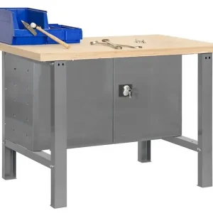 Simonrack - Kit Etabli 840x1200x750mm Charge 600kg - Simonwork Bt0 Locker 1200 Gris Fonce SIMON RACK Offre Spéciale