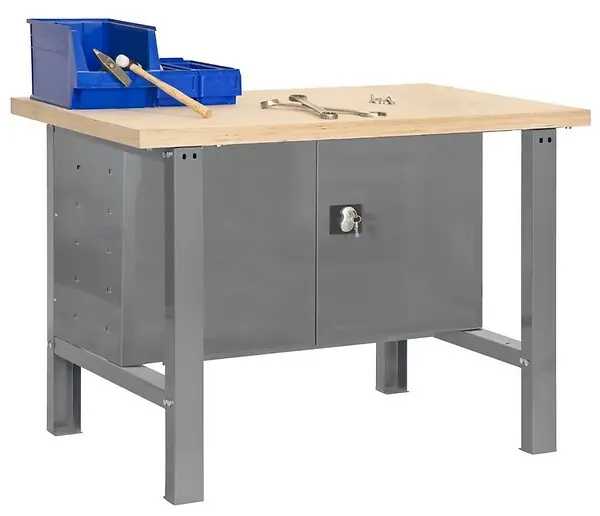Simonrack - Kit Etabli 840x1200x750mm Charge 600kg - Simonwork Bt0 Locker 1200 Gris Fonce SIMON RACK Offre Spéciale