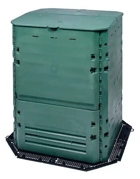 Nouvelle Collection Composteur Thermo-King 900L avec grille anti-nuisibles GARANTIA