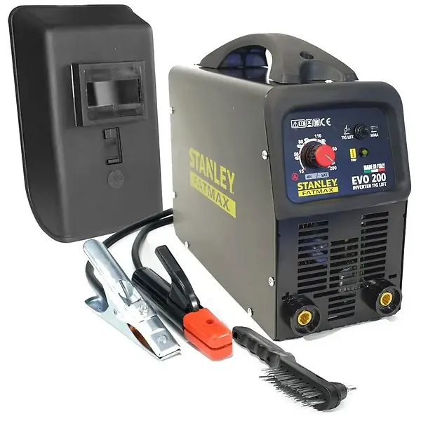 Soldes Poste à souder 200A MMA TIG LIFT EVO200 Professionnel Baguettes soudure 1.6 - 5 mm STANLEY FATMAX