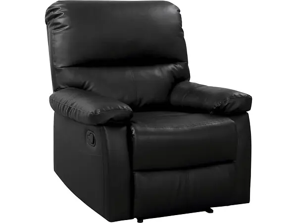 Marque Fauteuil relax "Lincoln" - 90 x 89 x 103 cm - Noir HABITAT ET JARDIN