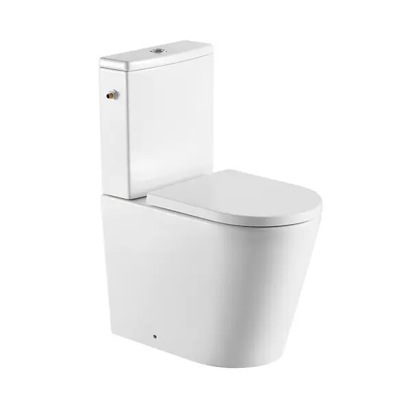 Offre Limitée Brevis WC à poser sans bride + abattant softclose (SATBRE031RREXVP-SP) SWISS AQUA TECHNOLOGIES