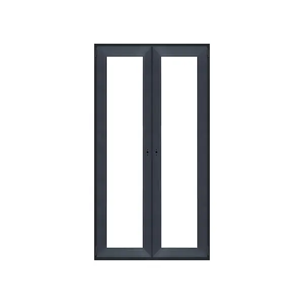 Réduction Fenêtre PVC 2 vantaux - Anthracite - H.90xL.175cm QUADROFORM