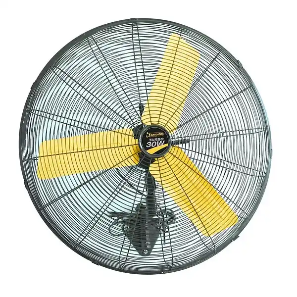 Ventilateur mural GARLAND TURBO 30W-V23 Noir Retour Gratuit