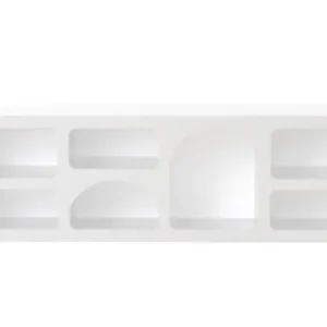 Buffet en bois "Ferlis" - 160 x 40 x 51 cm - Blanc HABITAT ET JARDIN Top Vente