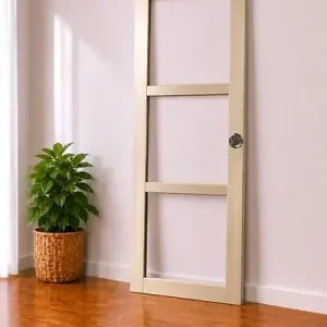 Authentique Porte Coulissante bois Ayous Vitrage transparent H204 x L73 cm, serrure condamnation GD MENUISERIES