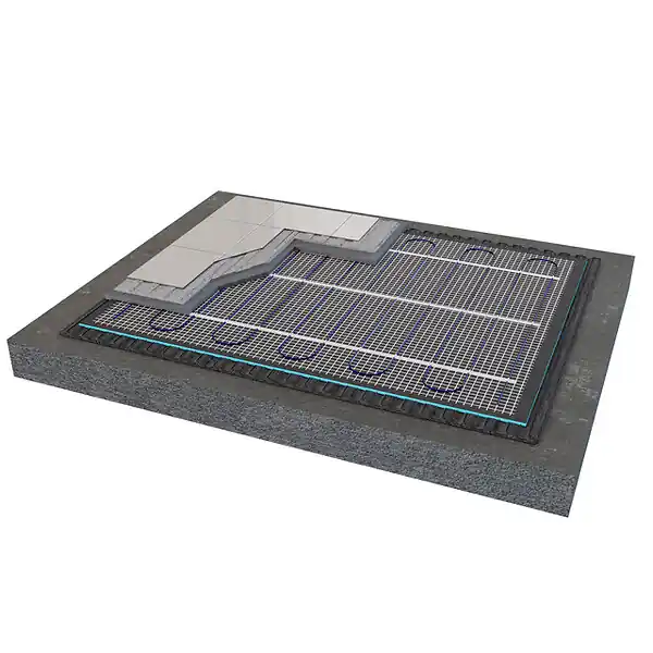 Plancher chauffant pour sols durs MILOS 150W 10 M2 - ROINTE - MSIPVC100 Meilleure Vente