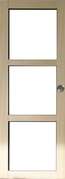 Porte Coulissante bois Ayous Vitrage transparent H204 x L83 cm, Coquilles GD MENUISERIES Acheter En Ligne