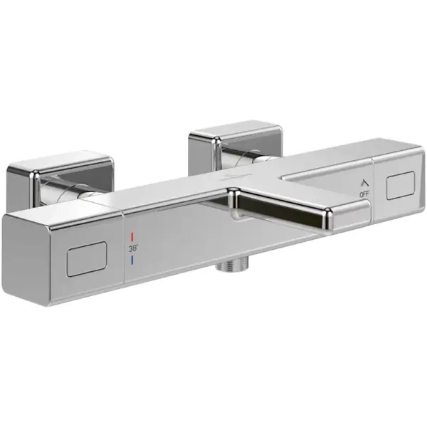 Remise Mitigeur bain douche thermostatique Universal carré Chrome VILLEROY ET BOCH