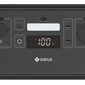 Offre Limitée Station électrique portable Newton 300W - Noir - 294Wh SIRIUS