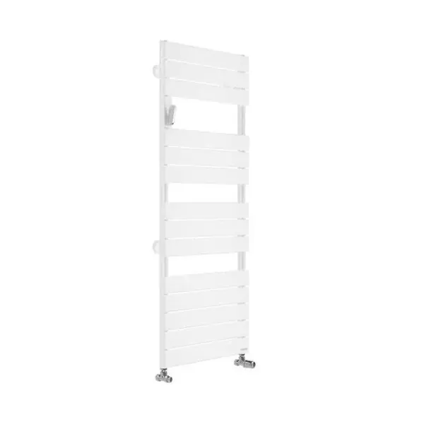 Dernière Chance Radiateur sèche-serviettes Adélis Atlantic - Eau chaude - 491W - Blanc brillant