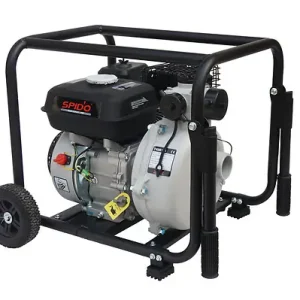 Pompe thermique sur roues - 5,6 CV - Débit 30 m³/h SPIDO PRO Prix Choc