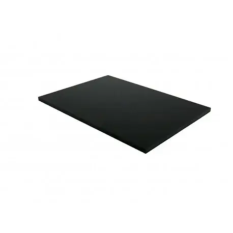 Panneau de bardage stratifié HPL compact Noir, ep.6 mm, l.130 cm, L.305 cm MCCOVER Prix Bas