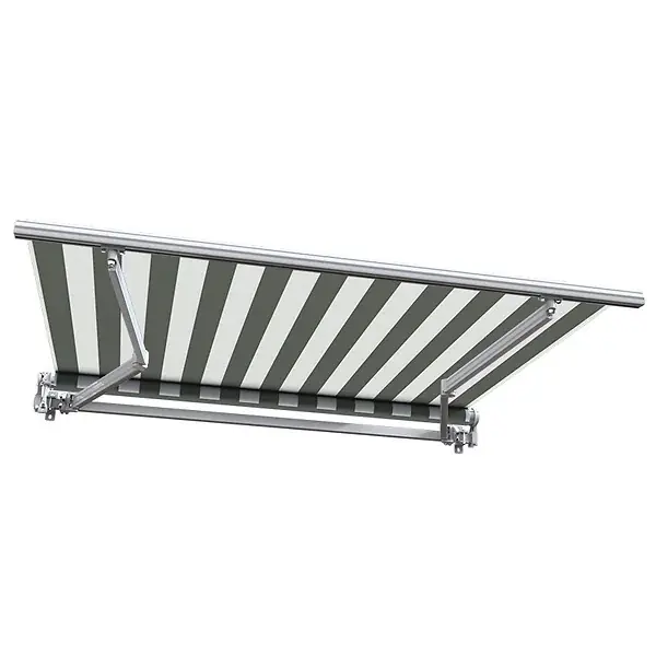 Store banne manuel 2,5 x 2 m Monobloc pour terrasse - Blanc gris COTE STORE Commander Maintenant