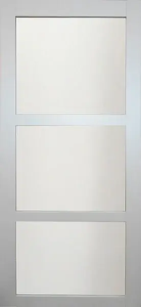 Porte Coulissante Greyria Gris Clair Vitrée H204 x L93 cm GD MENUISERIES Achetez Aujourd'hui