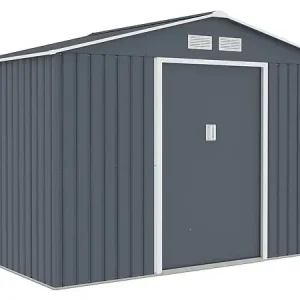 Prix Cassé Abri de jardin métal "Vegas II" - 5,29 m2 - Gris HABITAT ET JARDIN