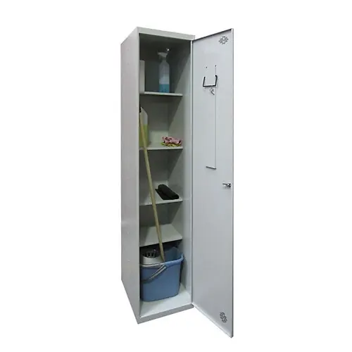 Produit De Marque Simonrack - Armoire De Vestiaire Multi-usage 1800x600x400 Mm (1 Porte,4 Tablettes) Livré Démonté SIMON RACK