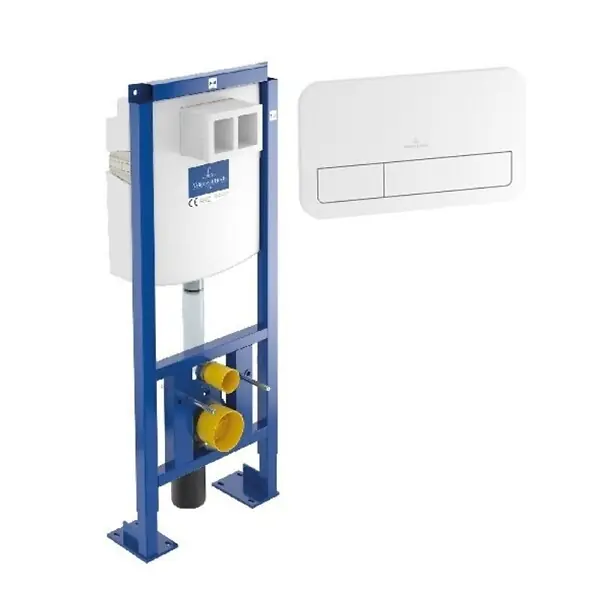 Bâti-support autoportant WC Viconnect avec plaque blanche VILLEROY ET BOCH Solde