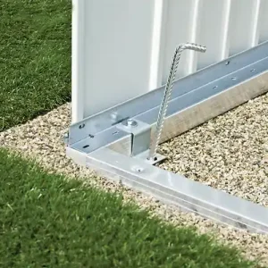 Cadre de sol pour abri Europa aluminium - 40x40mm BIOHORT Dernière Chance