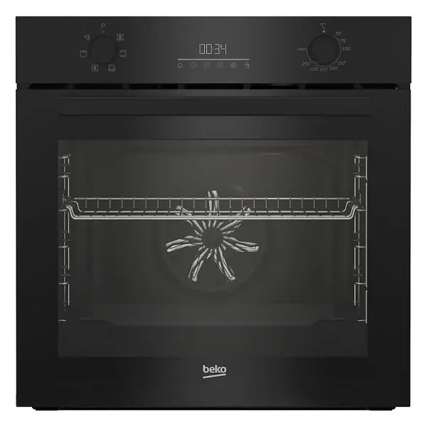 Four encastrable 72L-60cm, chaleur tournante AeroPerfect, 6 fonctions cuisson, booster, écran tactile LED, sécurité enfant BEKO Soldes