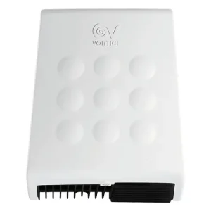 Sèche-mains automatique 2000 W 170 m3/h coque en ABS avec filtre anti-poussière Optimal Dry Vortice Vente Flash
