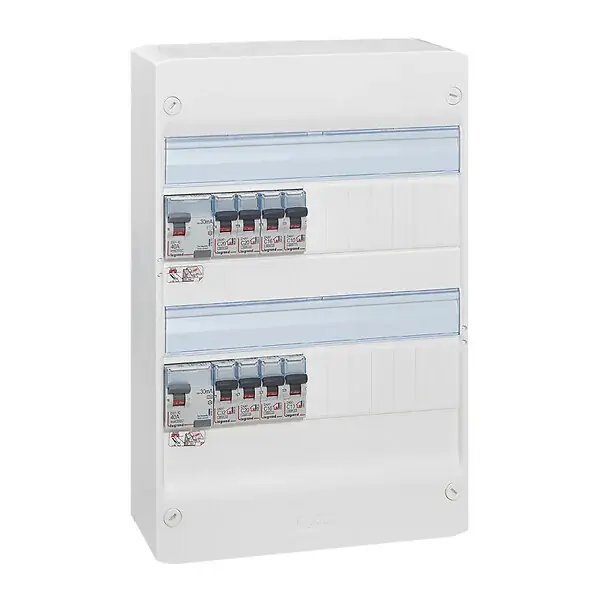 Tableau électrique 2 rangées pour T1/T2 - Blanc - 26 modules LEGRAND Achetez Aujourd'hui