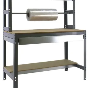 Soldes Simonrack - Kit Etabli 1440x1500x750mm Charge 600kg - Simonwork Bt4 Box 1500 Gris Fonce SIMON RACK