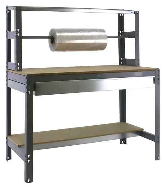 Soldes Simonrack - Kit Etabli 1440x1500x750mm Charge 600kg - Simonwork Bt4 Box 1500 Gris Fonce SIMON RACK