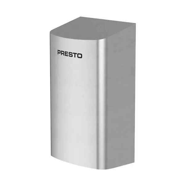 Bon Plan Sèche-mains sans contact mural compact Linea inox brossé PRESTO